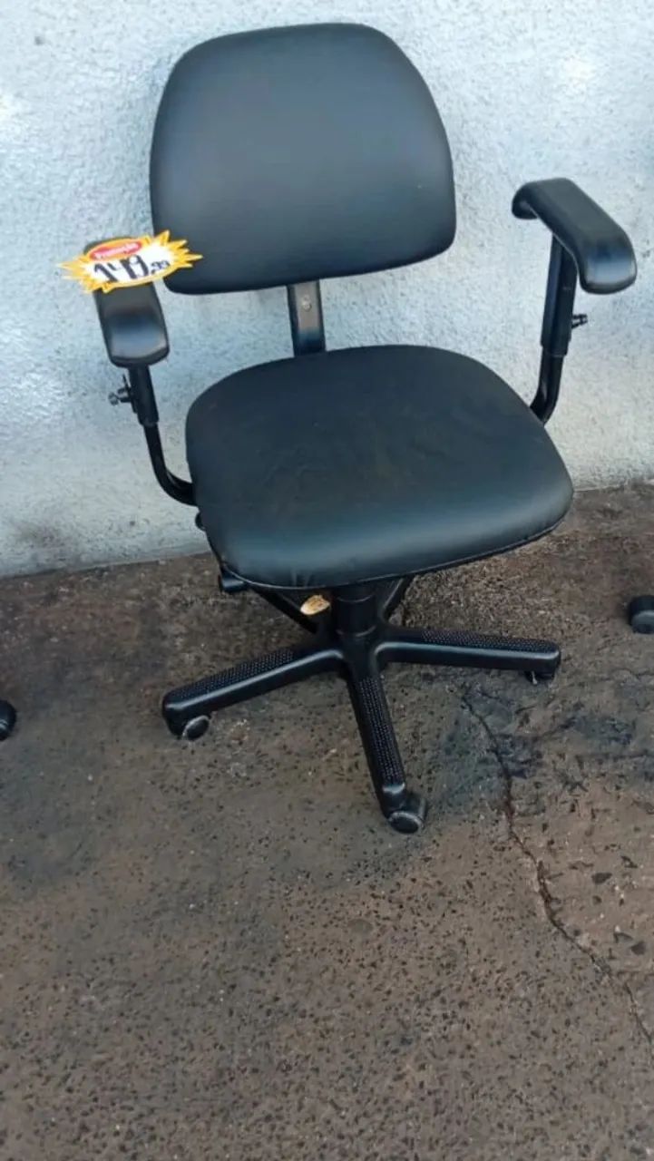 Cadeira secretaria reformada  - Foto 5
