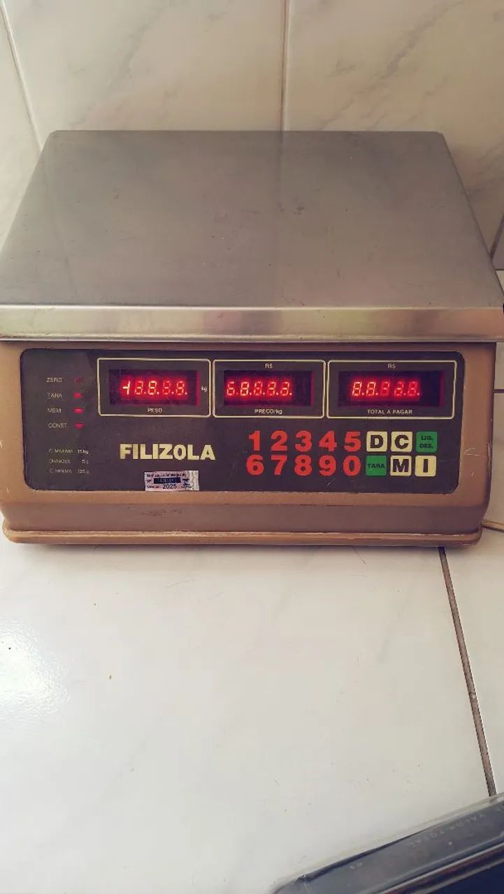 Balança digital Filizola 15kg 