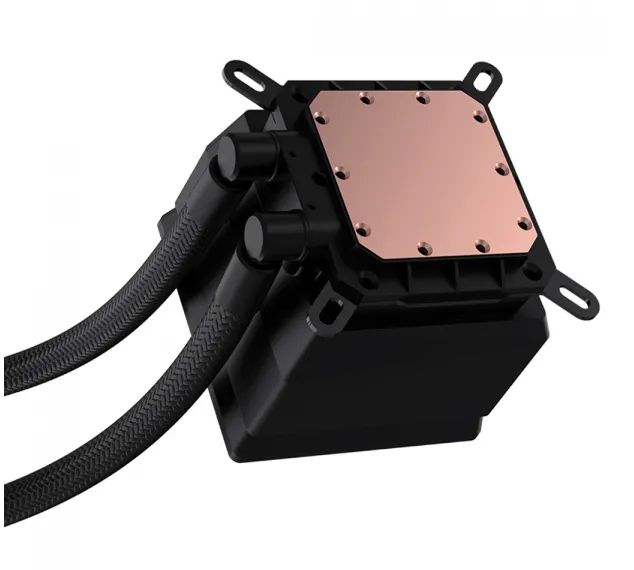 WATER COOLER ROUND 5 NOTUS 240MM BLACK - Foto 4