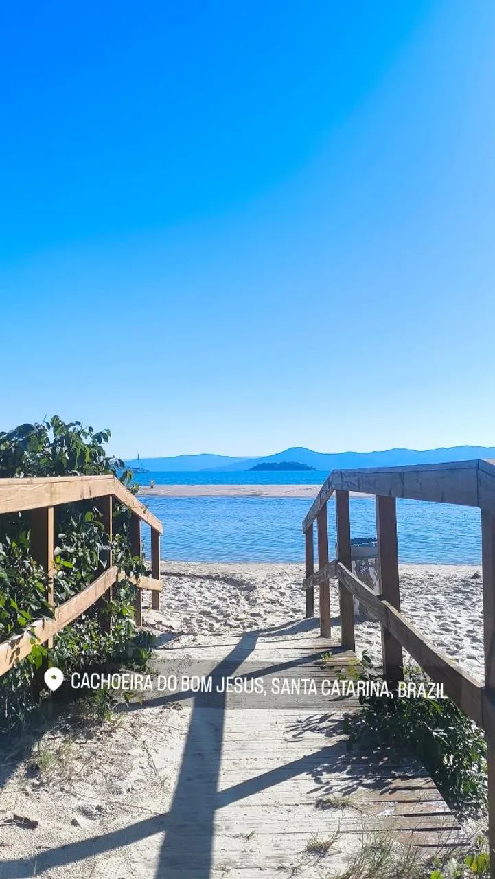 Apartamento 150m da Praia em Cachoeira do Bom Jesus - Diária e Mensal - Foto 9