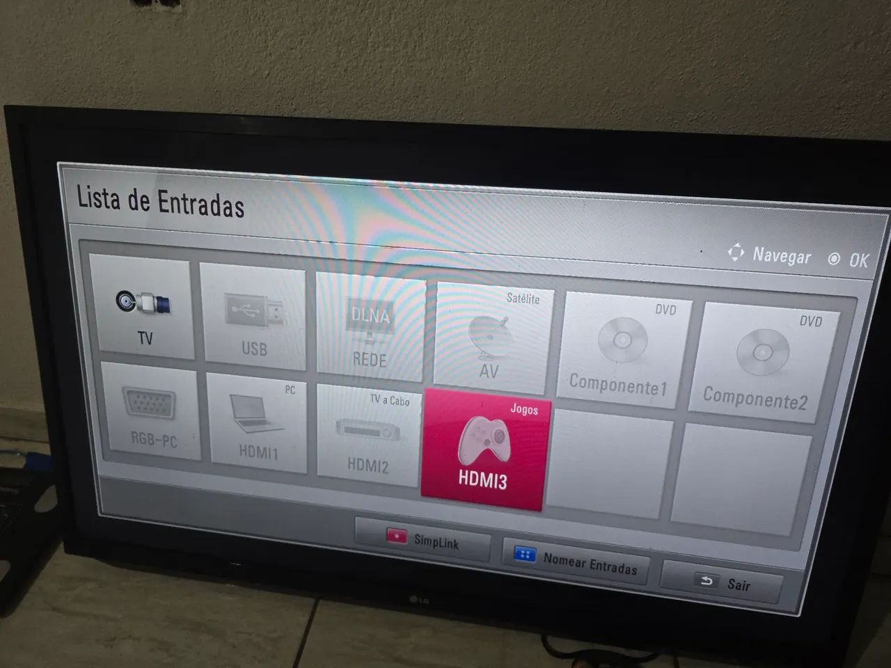 Tv lg 50 polegadas nao smart