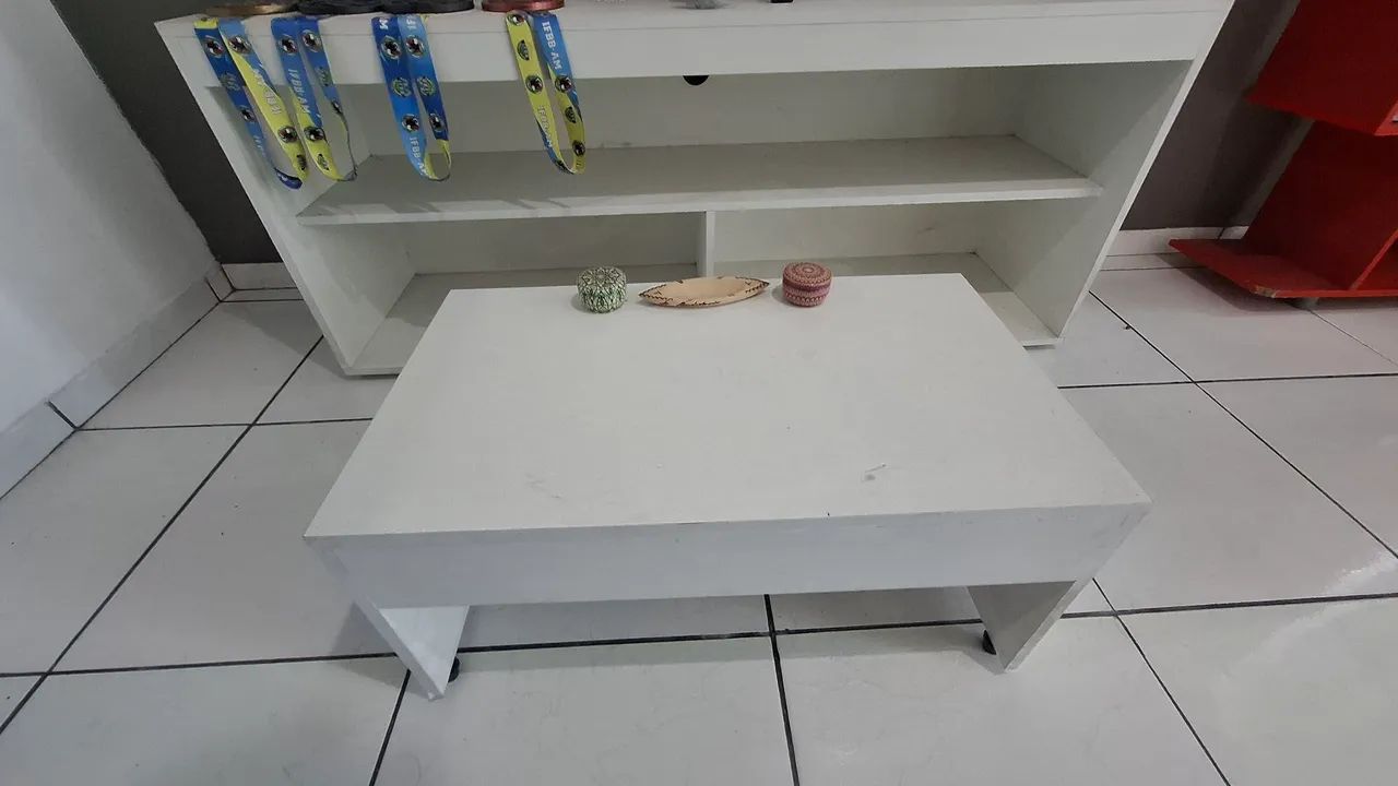 Vendo Painel, Rack e mesinha centro - Foto 3