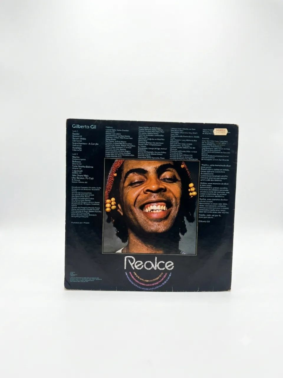 Disco de vinil Gilberto Gil - "Realce", lançado em 1979 - Foto 2