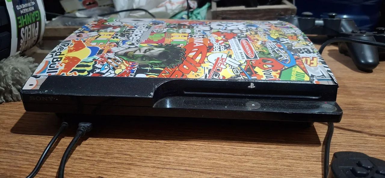 Ps3 Desbloqueado + Controle  - Foto 3