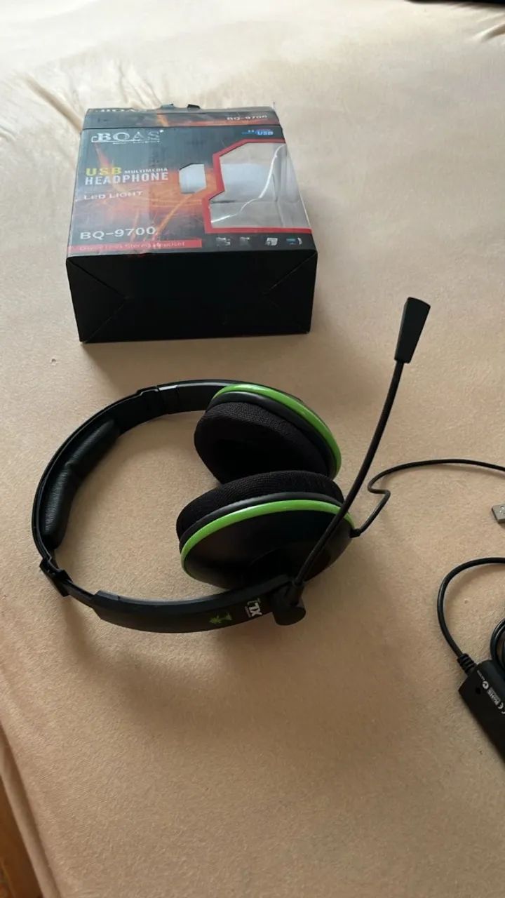 Fone de Ouvido Headset USB Boas - BQ-9700 - Foto 2
