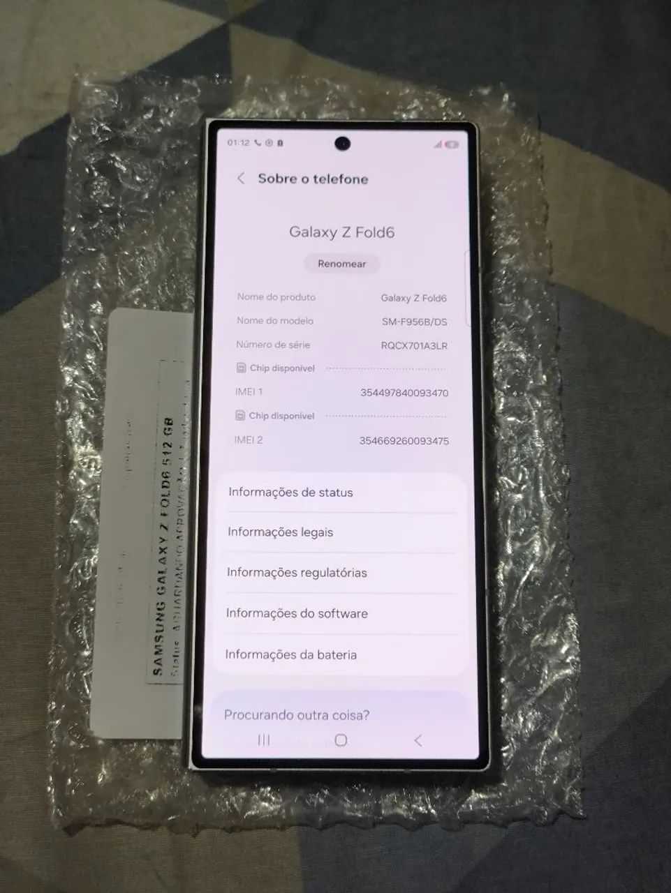 Samsung z fold 6 512gb memória  - Foto 4