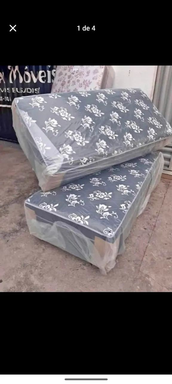 Cama box solteirão 220$