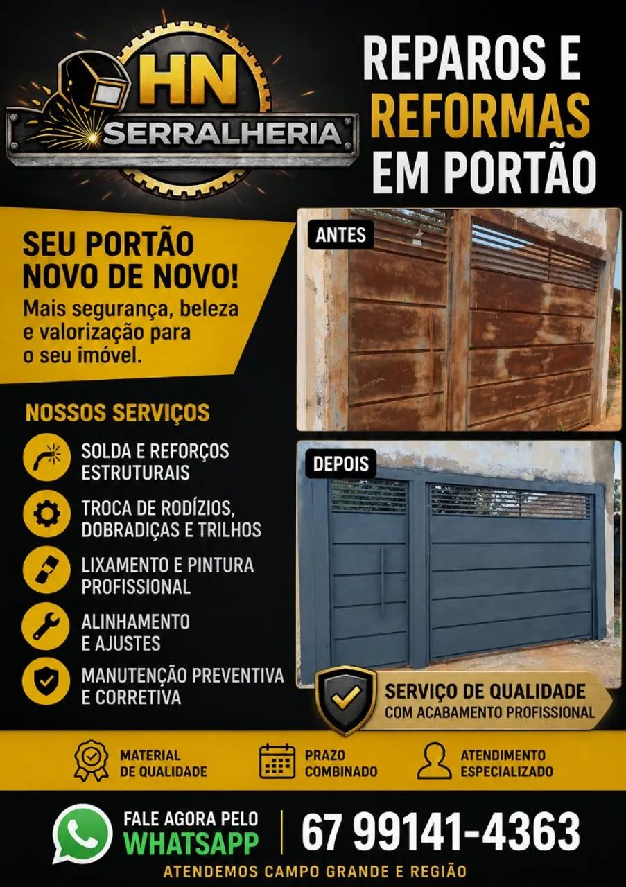 Reparo e Reformas em Portões 