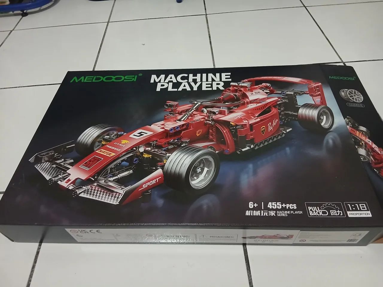 FORMULA 1 CARRINHO BLOCO DE MONTAR + 455 PÇS * NOVO * - Foto 3