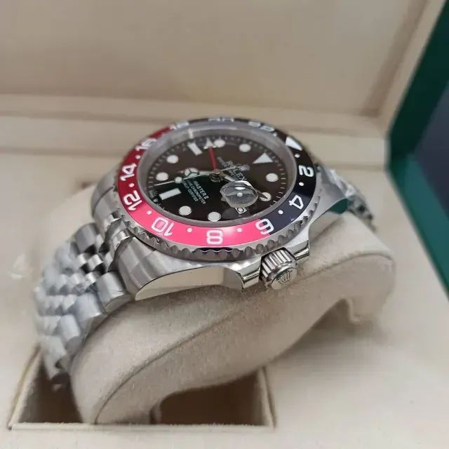 Relógio ROLEX AUTOMÁTICO  - MODELO COKE JUBILEE - ENTREGAMOS  - Foto 4