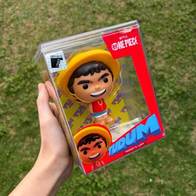 Boneco Fandom Box Luffy One Piece - Especial Netflix Tudum