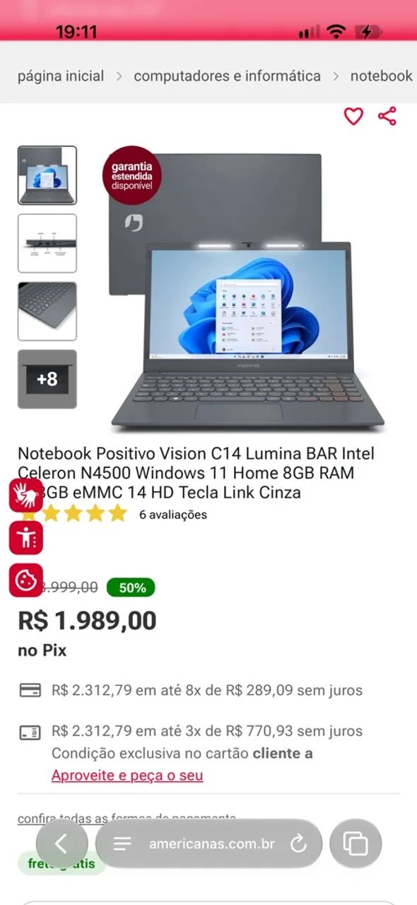 Notebook Positivo  - Foto 5