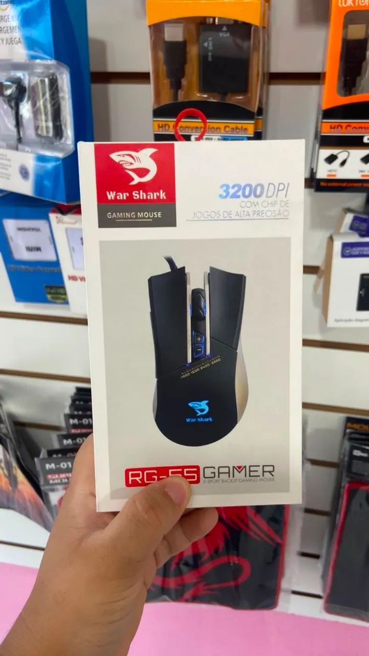 Mouse gamer com led rgb  - Foto 2