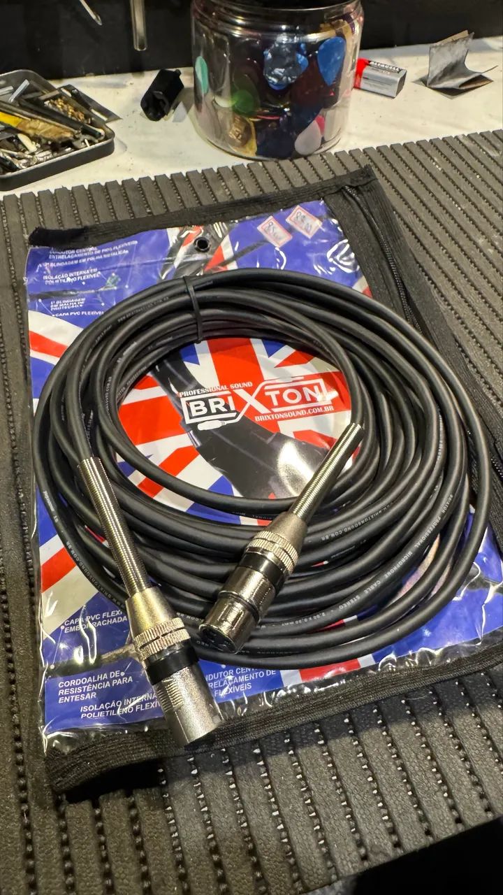Cabo de Microfone 4,5 metros XLR x XLR  - Foto 2