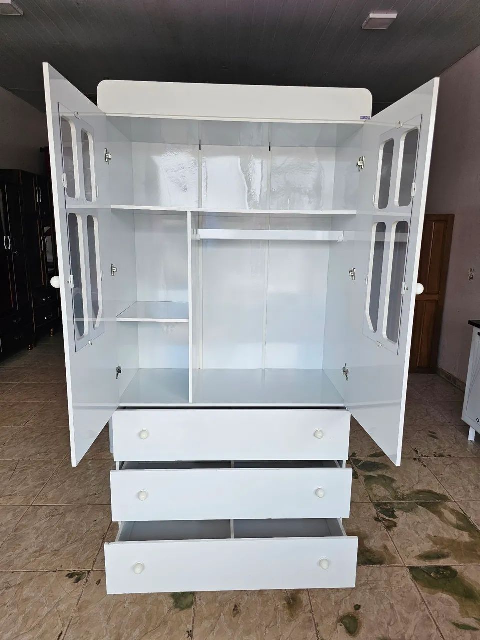 Guarda roupa usado 100%mdf  - Foto 2