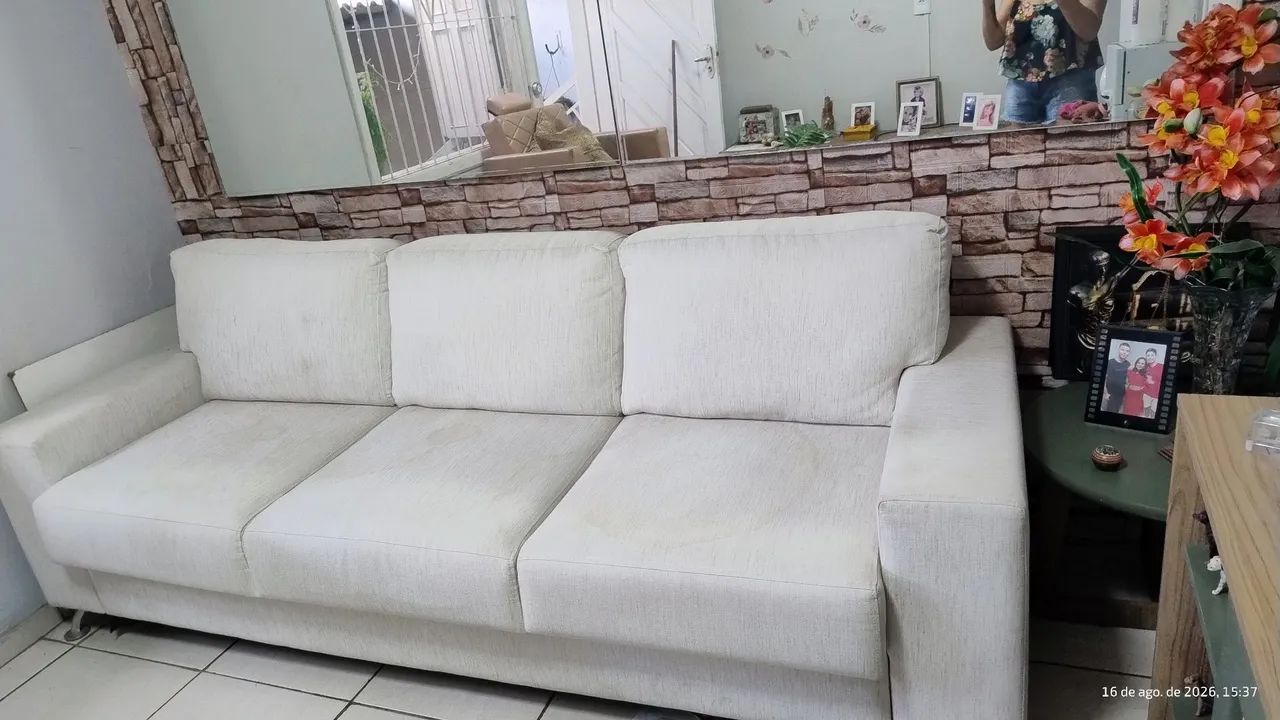 Sofá luxo 3 lugares - Foto 2