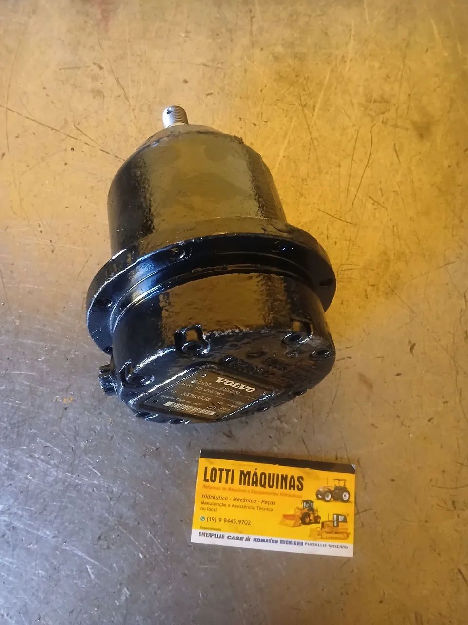 Motor Hidráulico Ventilador Pá Carregadeira Volvo 11147935