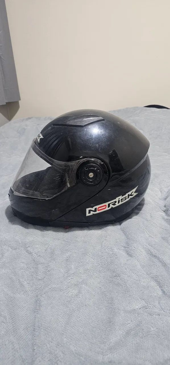 Capacete escamoteável com óculos escuros Norisk  - Foto 5