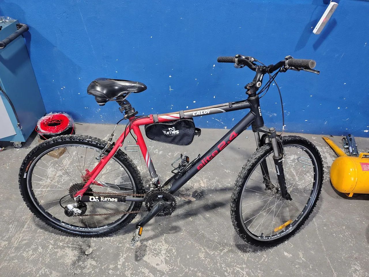 Bicicleta Caloi elite 2.4 original quadro 20 - Foto 2