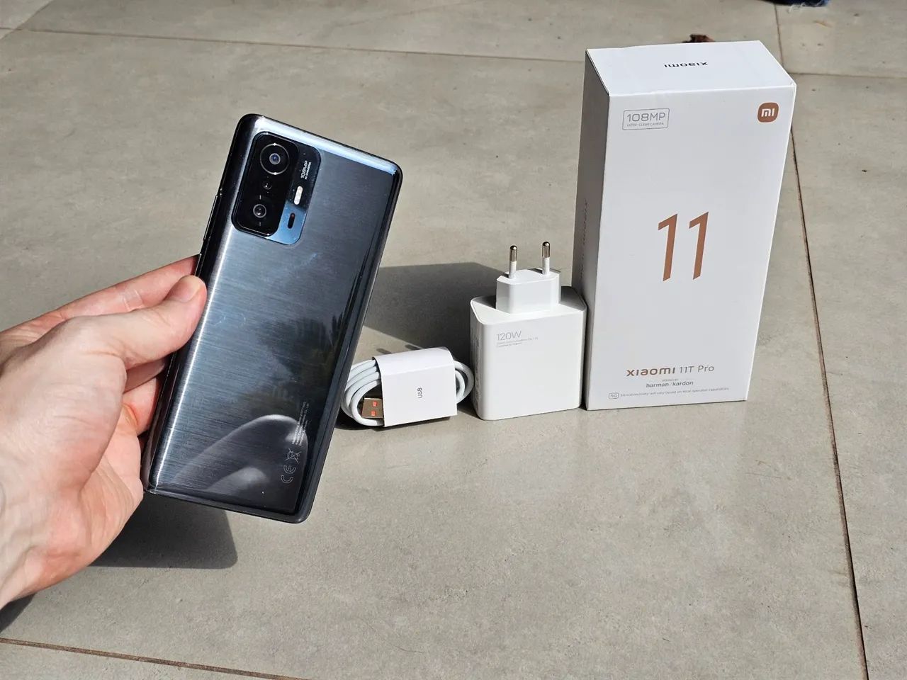 Xiaomi Mi 11T Pro HyperOS 256GB 8GB 120W carregamento Hypercharging