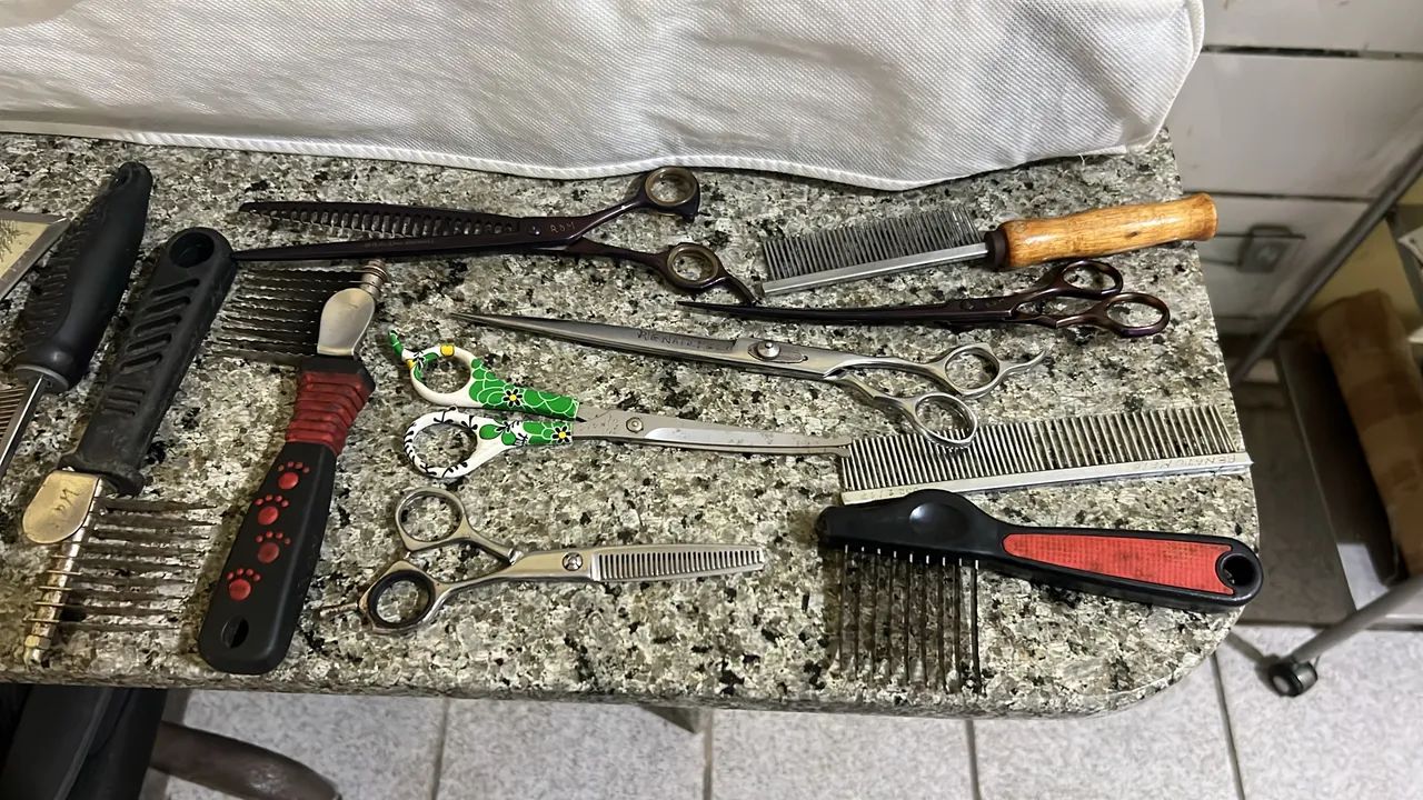 Kit de banho e tosa