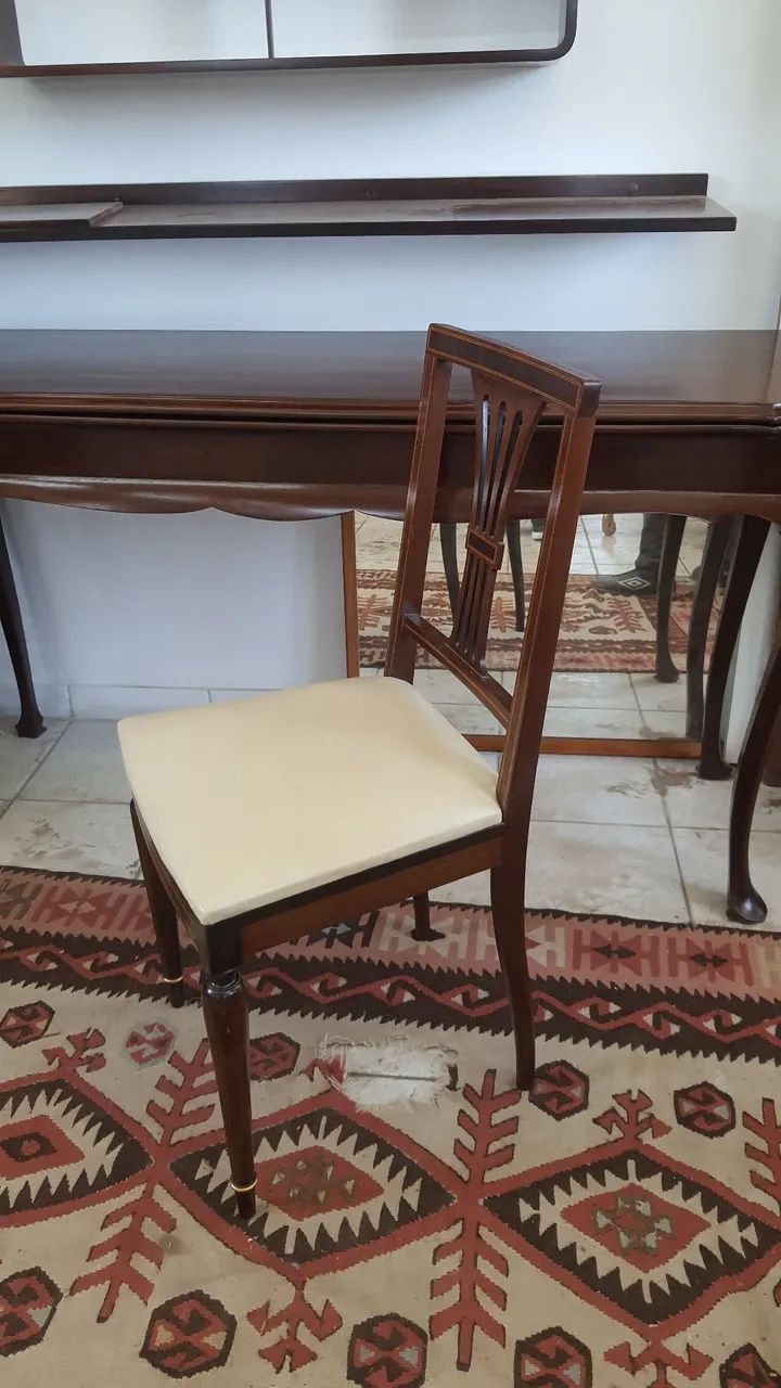 Cadeira maciça imbuia  - Foto 2