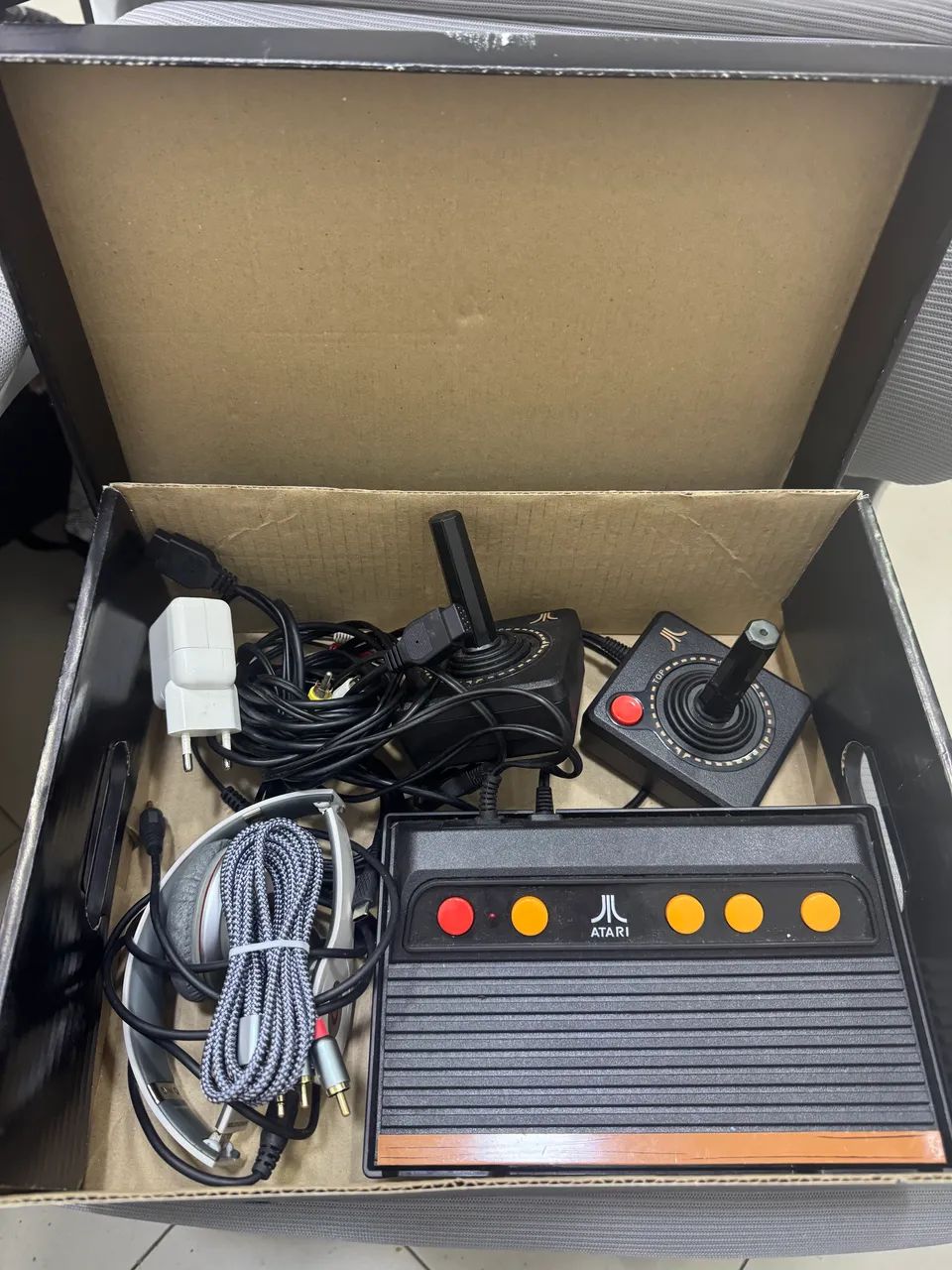 Videogame Atari em perfeito estado - Foto 2