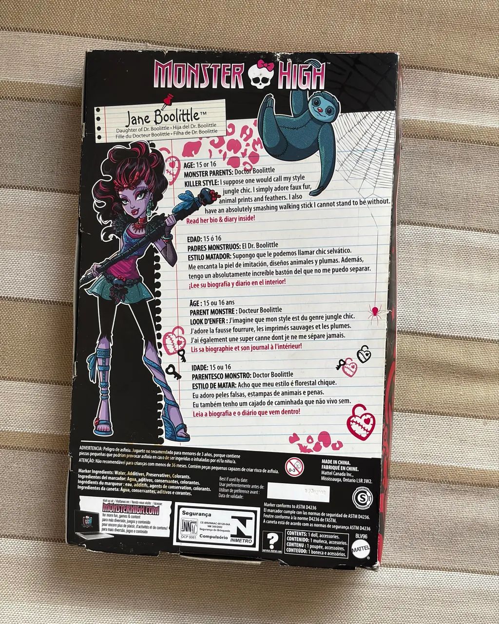 Monster High Jane Boolittle Básica - Foto 4