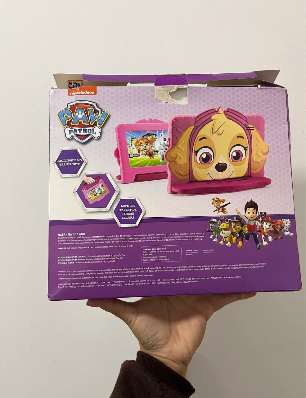 Tablet infantil Patrulha Canina Skye - Foto 5