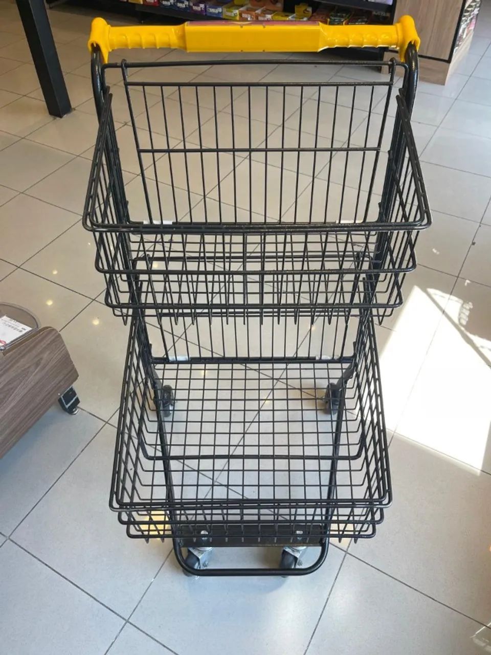 5 un Carrinho Supermercado Oppacart Design Moderno (Usado) - Foto 3