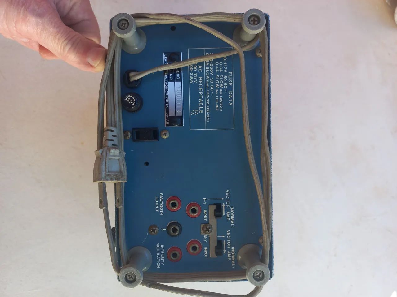 Osciloscópio Leader LBO-301 Synchroscope, perfeito estado - Foto 3