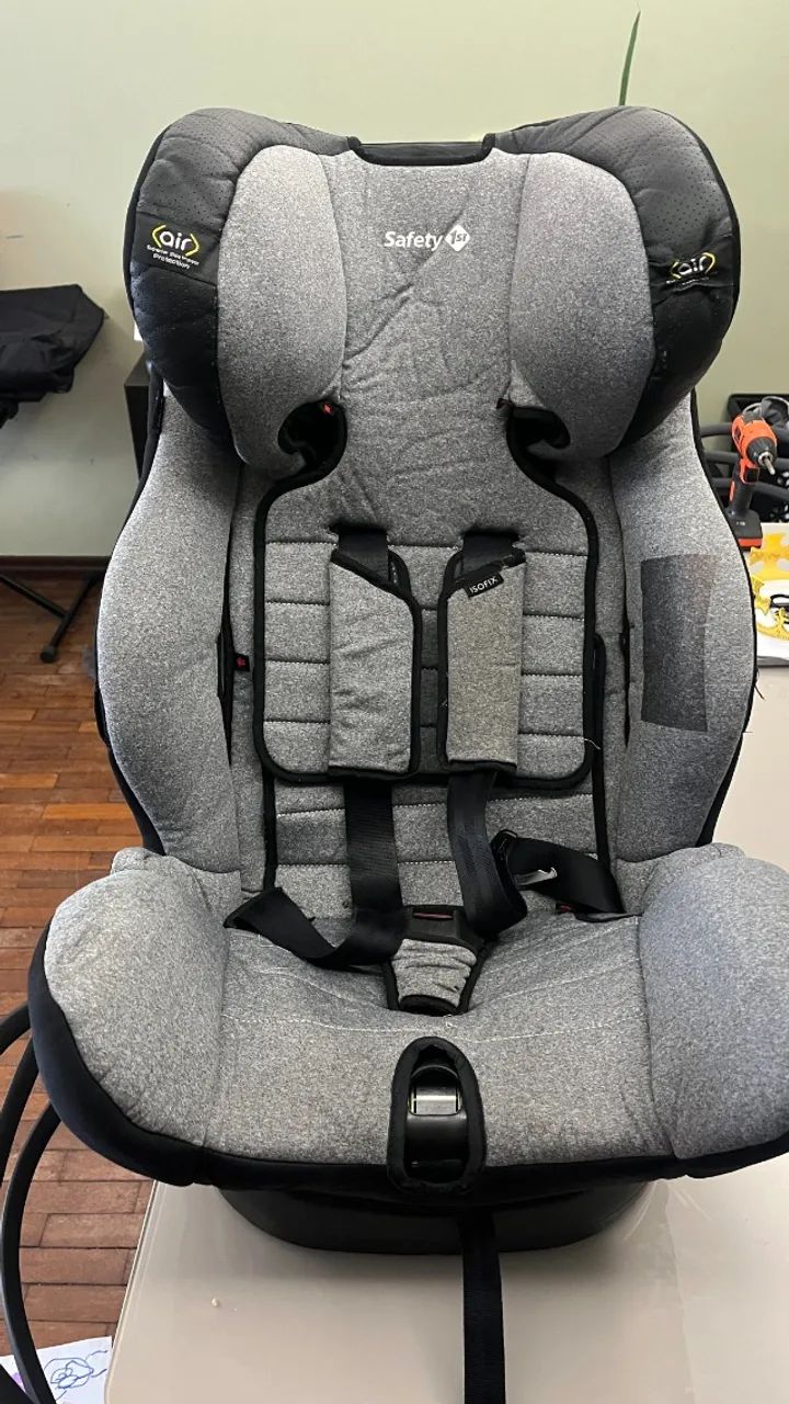 Cadeirinha Safety 1st com isofix - Cinza - Foto 2
