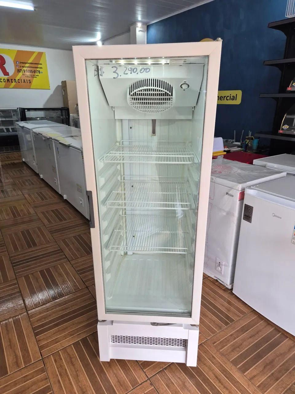 Expositor Metalfrio 250 litros 