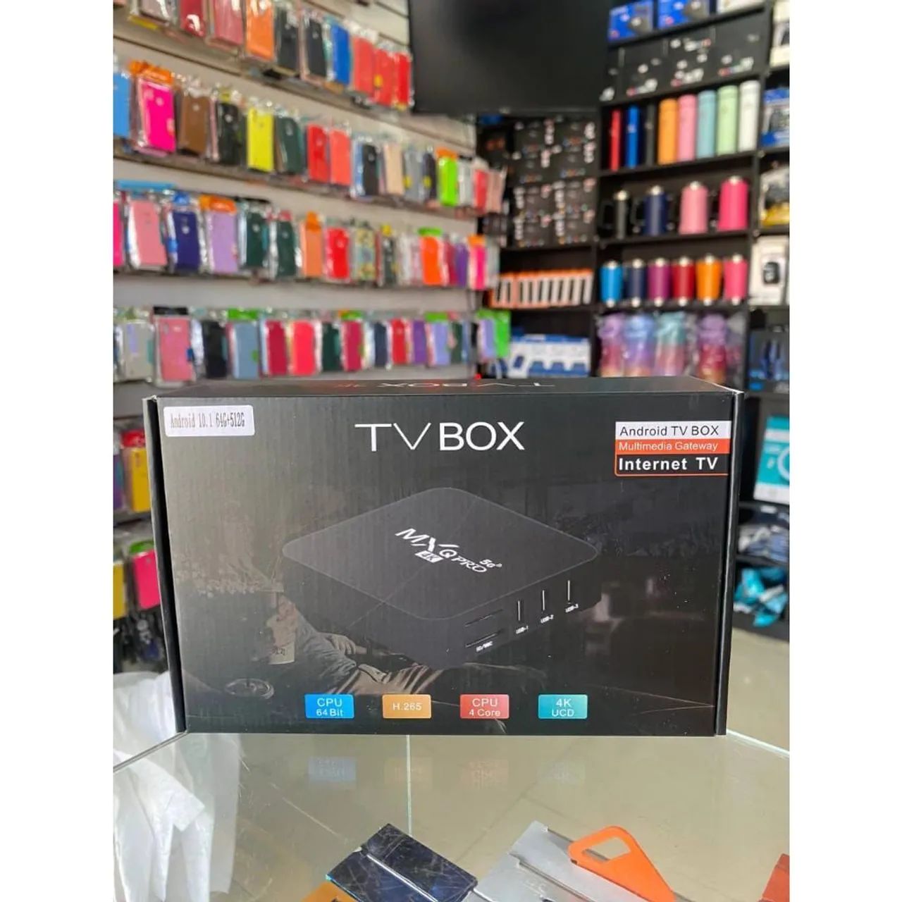 Aparelho box smart com controle remoto 