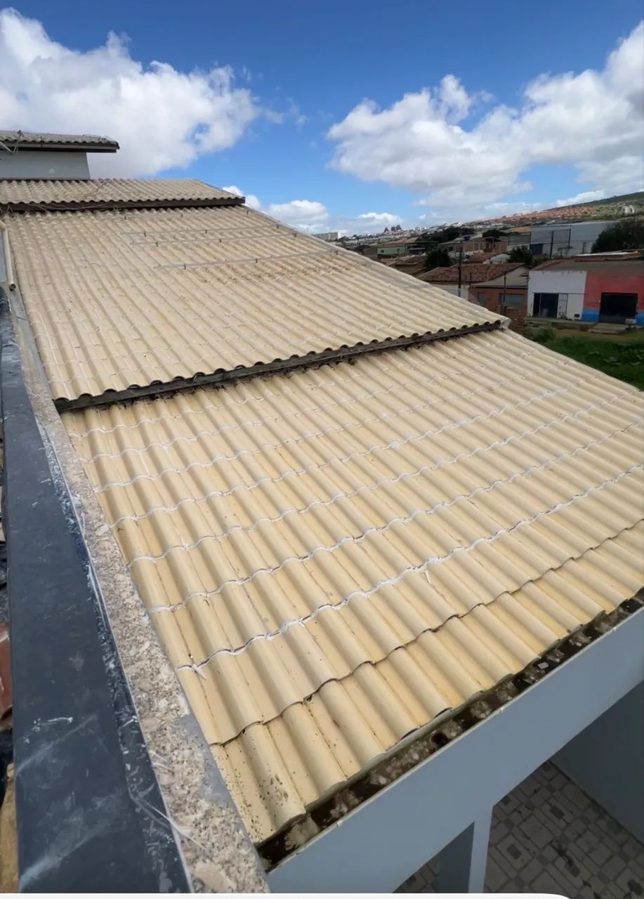 1000 Telhas América esmaltada marfim  - Foto 4