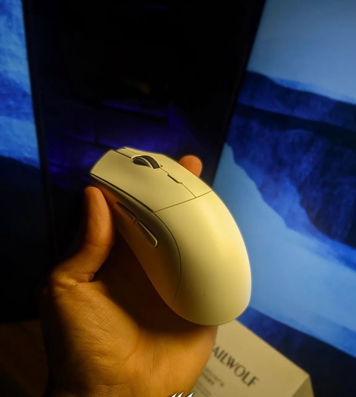 Mouse Gamer Sem Fio RS7 ? Sensor PixArt PAW3311 20.000 DPI, Bluetooth e Design Ergonômico - Foto 3
