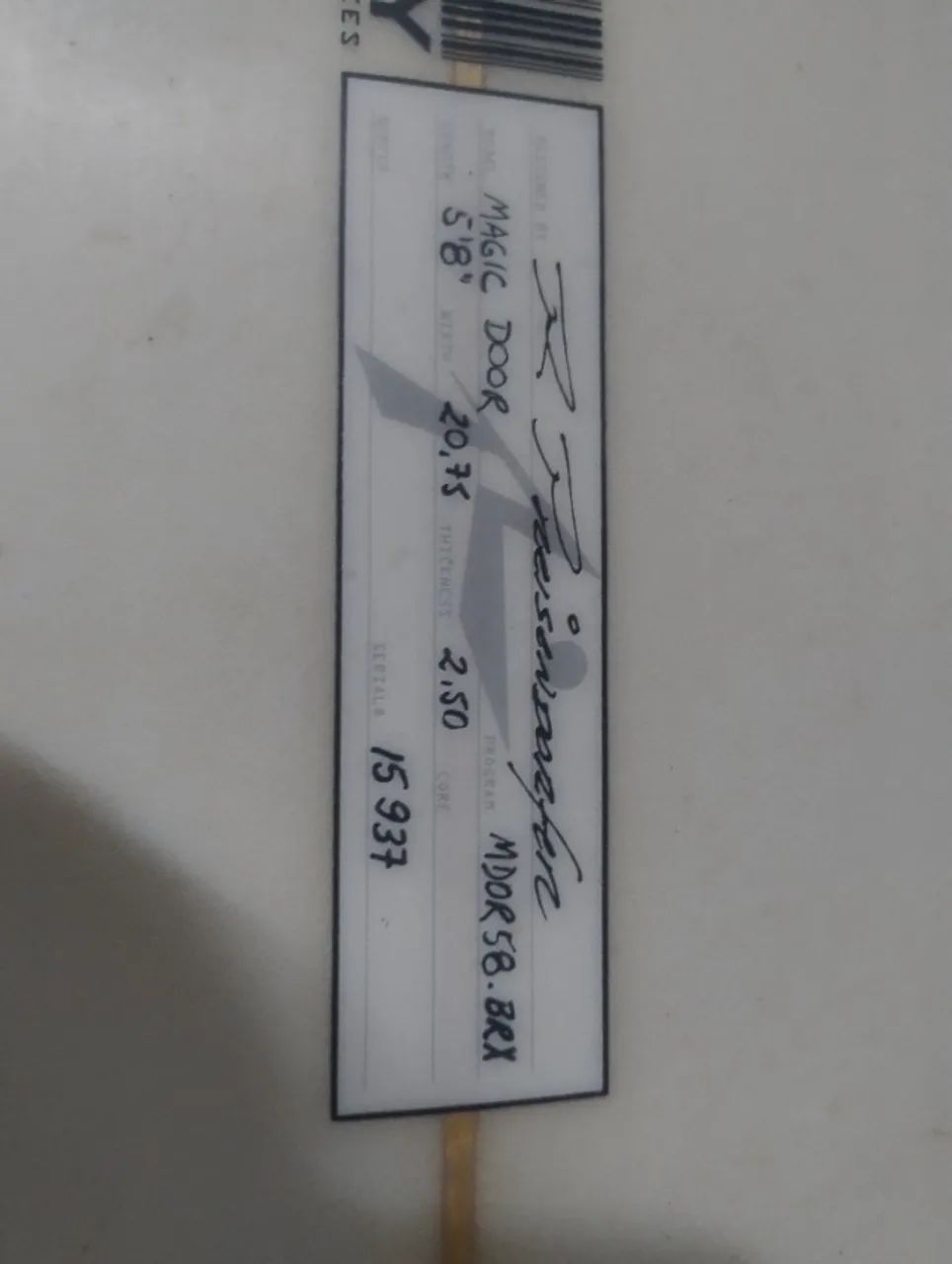 Prancha de Surf Rusty Magic Door 5.8 - Foto 4