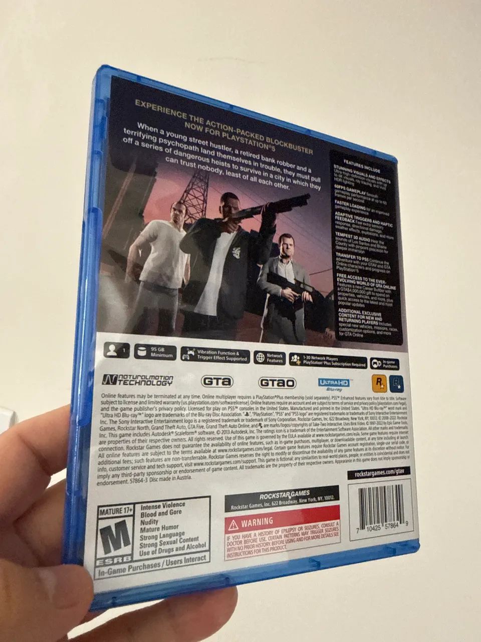 Jogo Ps5 - GTA 5 - Foto 2