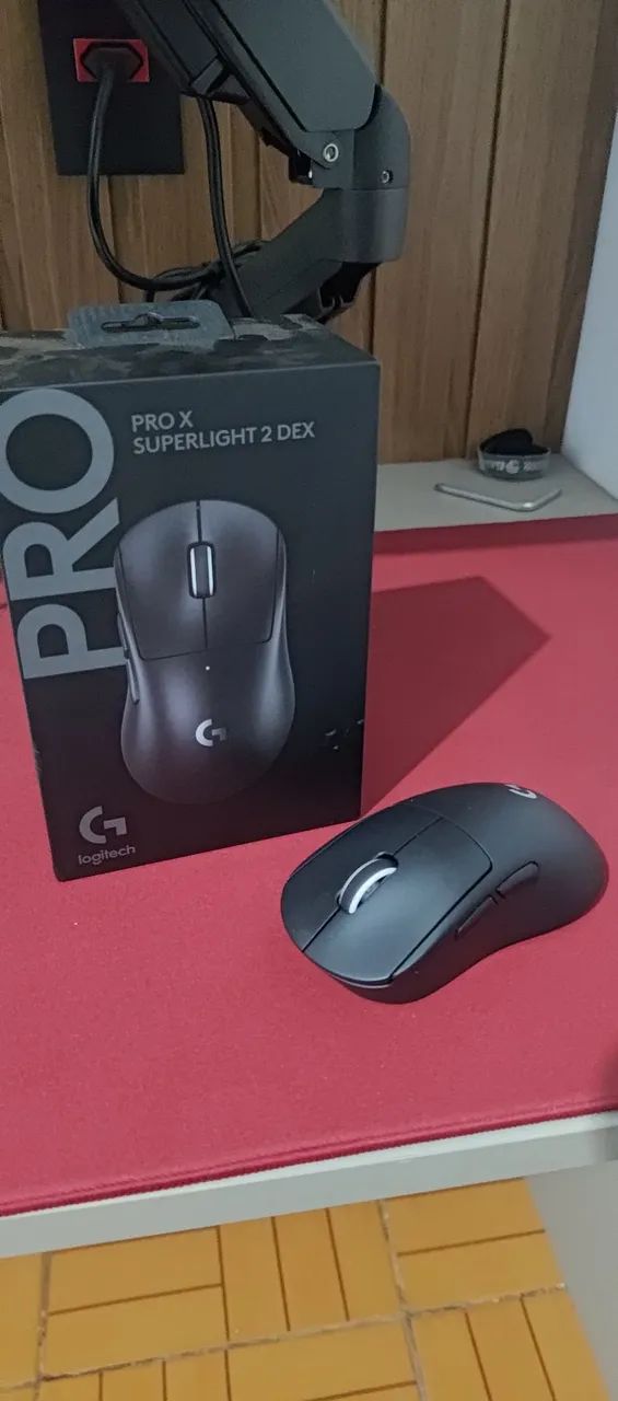 Mouse Gamer Logitech G Pro X Superlight 2 DEX + mouse pad 