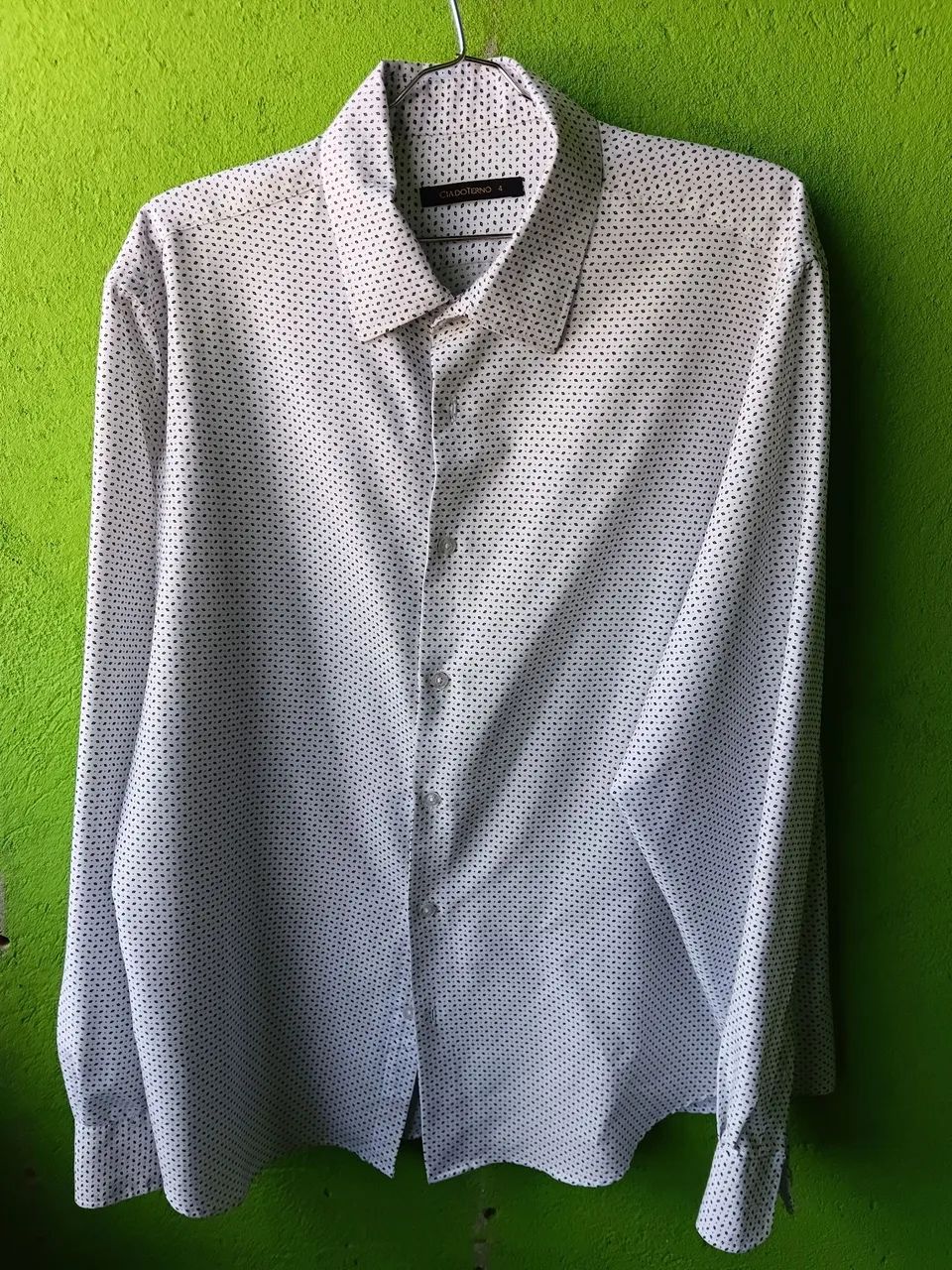 Camisa branca G Cia do terno 