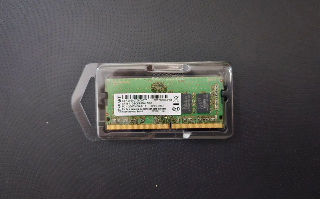 Memória RAM Smart - 8GB - DDR4 - 2666MHz - Notebook