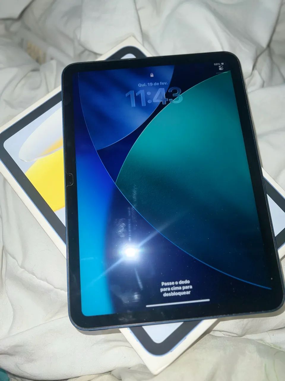 iPad 10ª Geração 64GB Azul - Completo na Caixa - Tablets e E