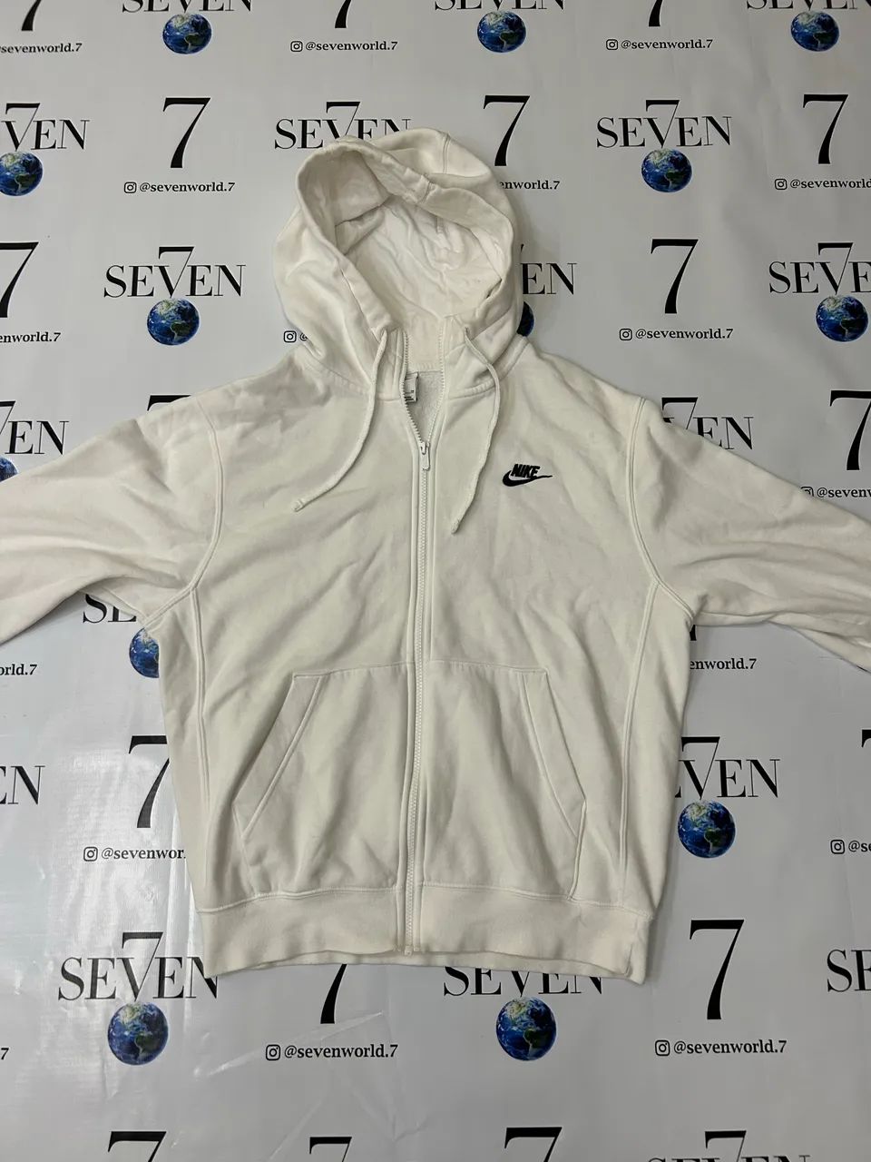 Moletom Nike club branco 