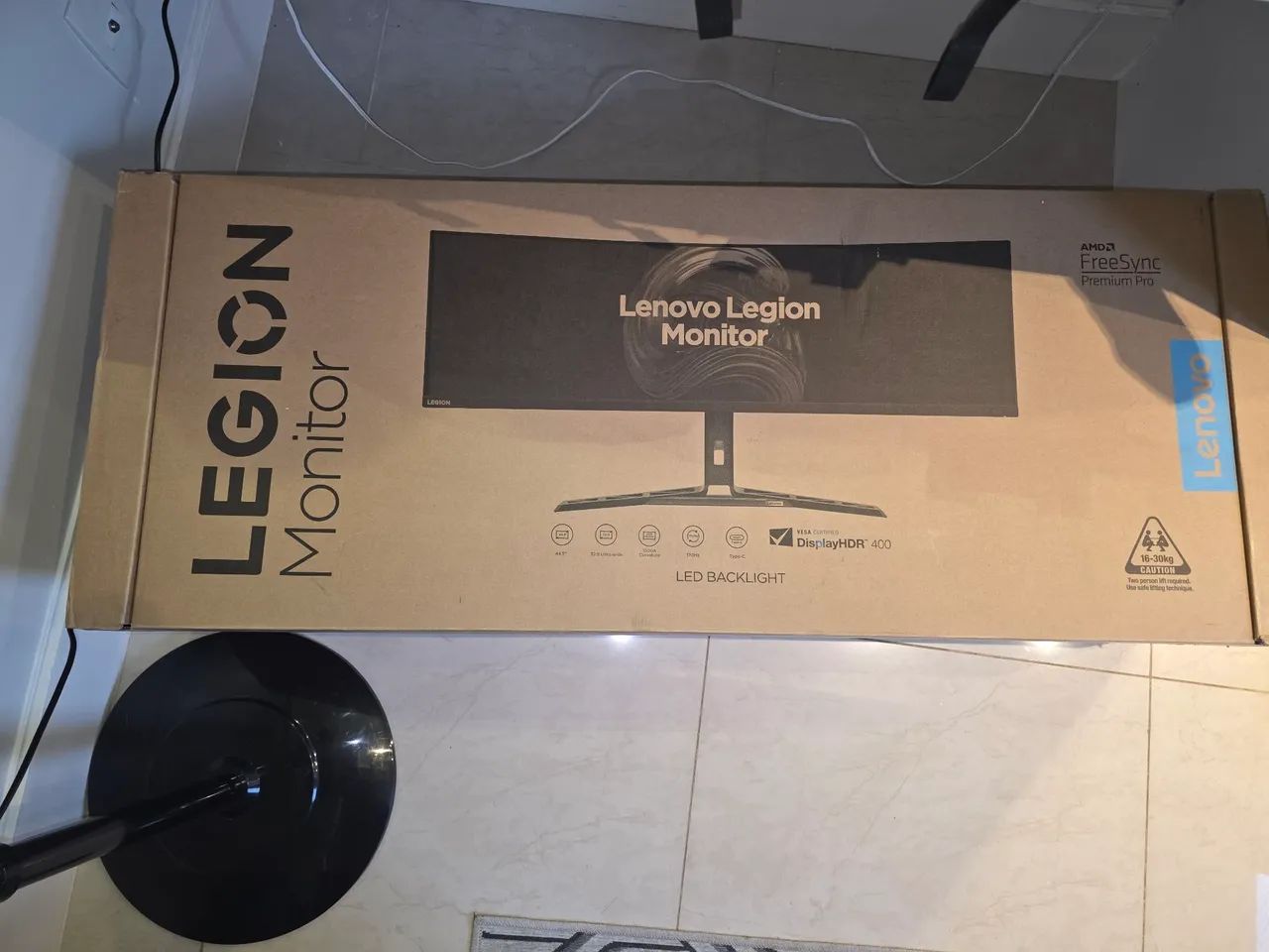 Monitor Lenovo Legion 44.5" 170hz (5120x1440) - Foto 4
