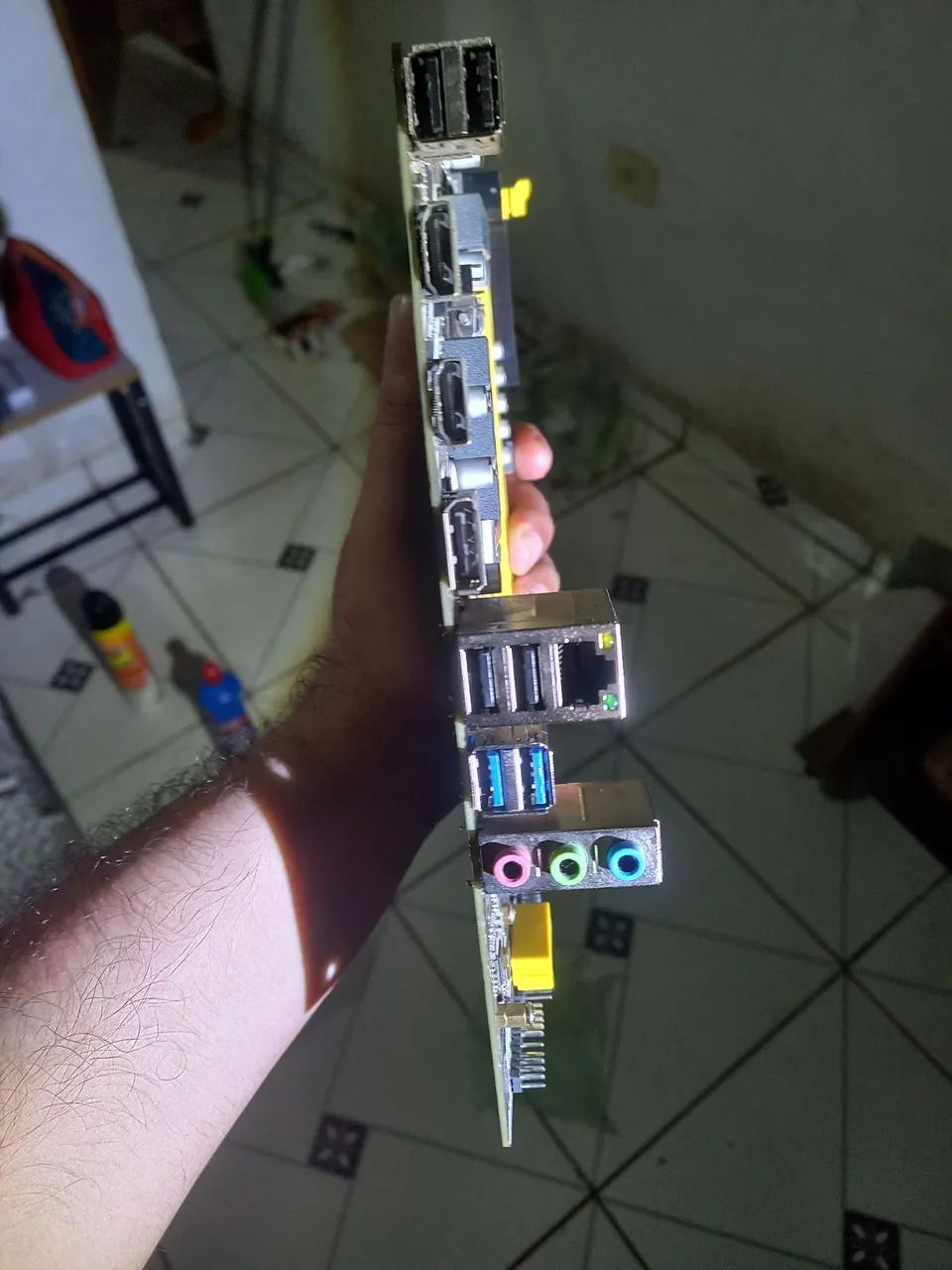 Placa funcionando h110 intel i7 6700 turbo bost - Foto 2