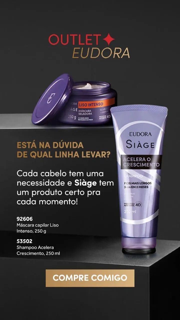 Shampoo Siàge Acelera O Crescimento 250ml - Foto 2