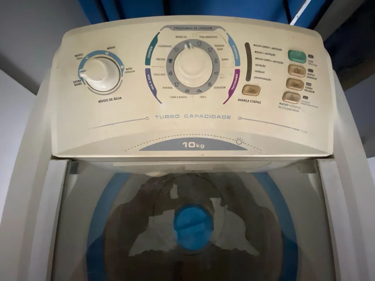 Máquina de lavar 10kg Eletrolux