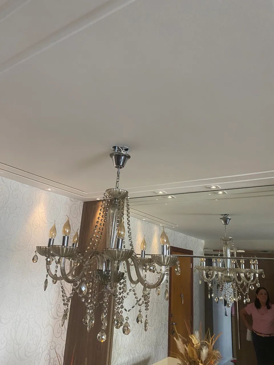 Lustre de cristal para sala. - Foto 4