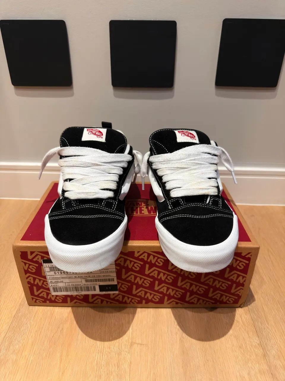 Vans Knu Skool black and white - Foto 5