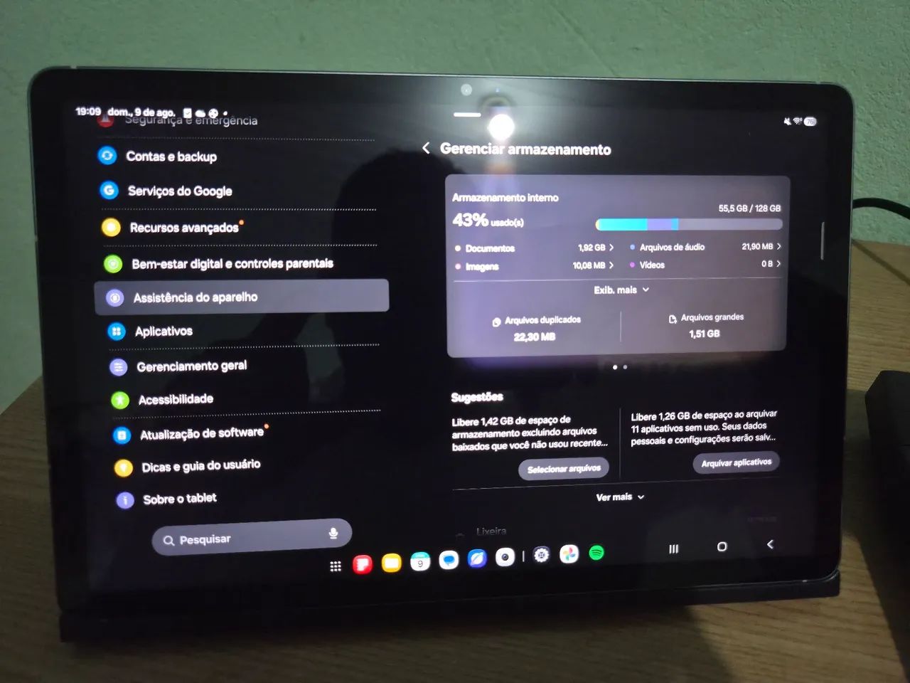 Galaxy Tab S10 FE 128GB + S Pen + Capa | Muito Conservado - Foto 2